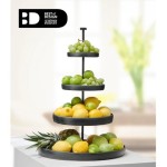 ASA Selection Nero Black Four Tier Cake Stand