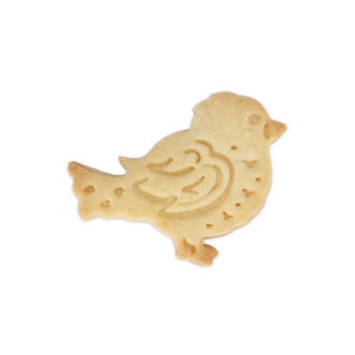 Städter Embossing Cookie Cutter Bird 6cm - Detailed Cookies with Ejector