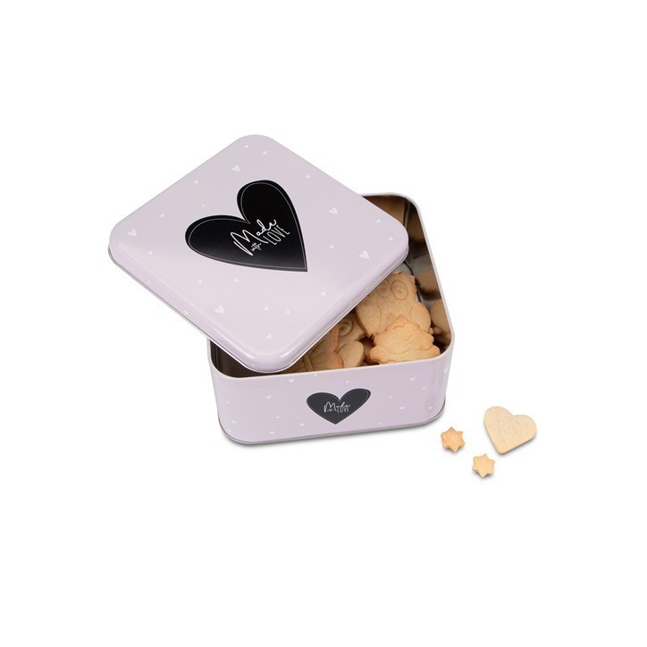 Städter Cookie Tin "Made with Love" - Stylish Storage for Your Treats