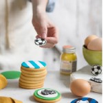 Decora Goal Sugar Decorations, 6 pcs