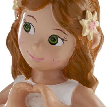 Communion Girl Cake Topper Betty - 16 cm | Baptism Decor