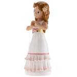 deKora Communion / Confirmation Girl Betty Cake Topper, 16cm