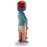 deKora Communion / Confirmation Boy with Skateboard Cake Topper, 16.3cm