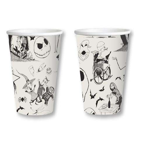 Amscan Nightmare Before Christmas Paper Cups, 8 pcs