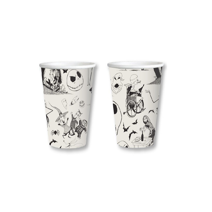 Amscan Nightmare Before Christmas Paper Cup, 8 pcs