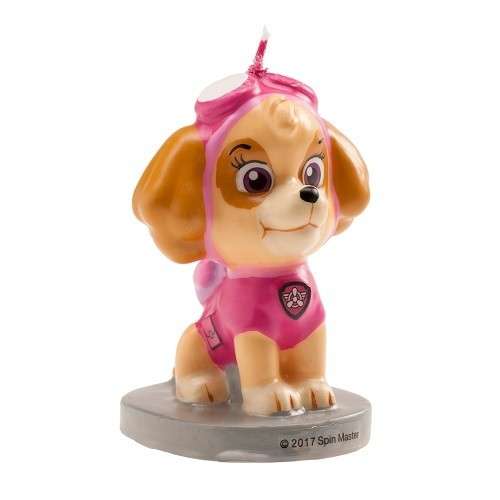 deKora Skye 3D Candle Paw Patrol, 7cm