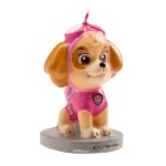 deKora Skye 3D Figurenkerze Paw Patrol, 7cm