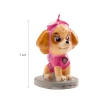 deKora Skye 3D Figurenkerze Paw Patrol, 7cm