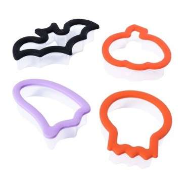 PME Halloween Safety Grip Cookie Cutter Set - 4 Shapes