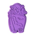 PME Halloween Creepy Characters Cookie Cutter & Stamps Set 3-pcs