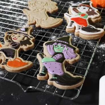 Halloween Baking Set - Cookie Cutter Ghost Pumpkin & Bat