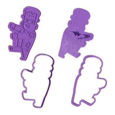 PME Creepy Characters Halloween Ausstecher & Stempel Set