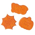 PME Happy Halloween Cookie Cutter & Stamps Set 3-pcs