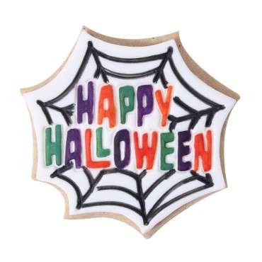 Halloween Cookie Cutters & Stamps - Happy Halloween Set of 3