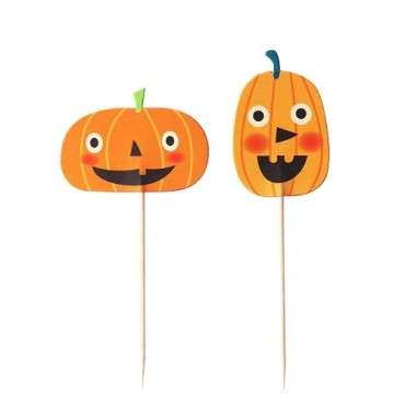 PME Halloween Cupcake Set – Jack-o-Lantern Topper & Förmchen (48 Stück)