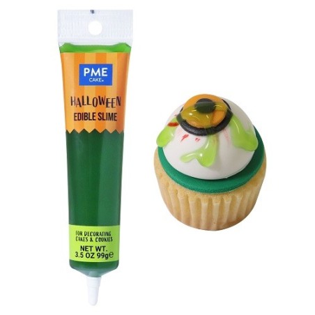 Essbarer Halloween Schleim – Dekoriere gruselige Cupcakes & Kekse | PME