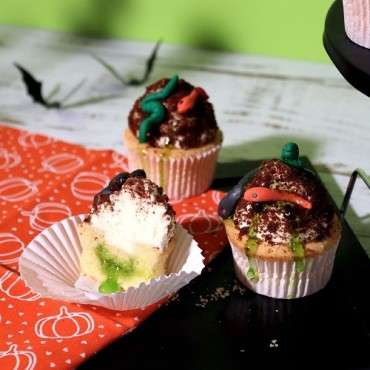 Essbarer Halloween Schleim – Dekoriere gruselige Cupcakes & Kekse | PME