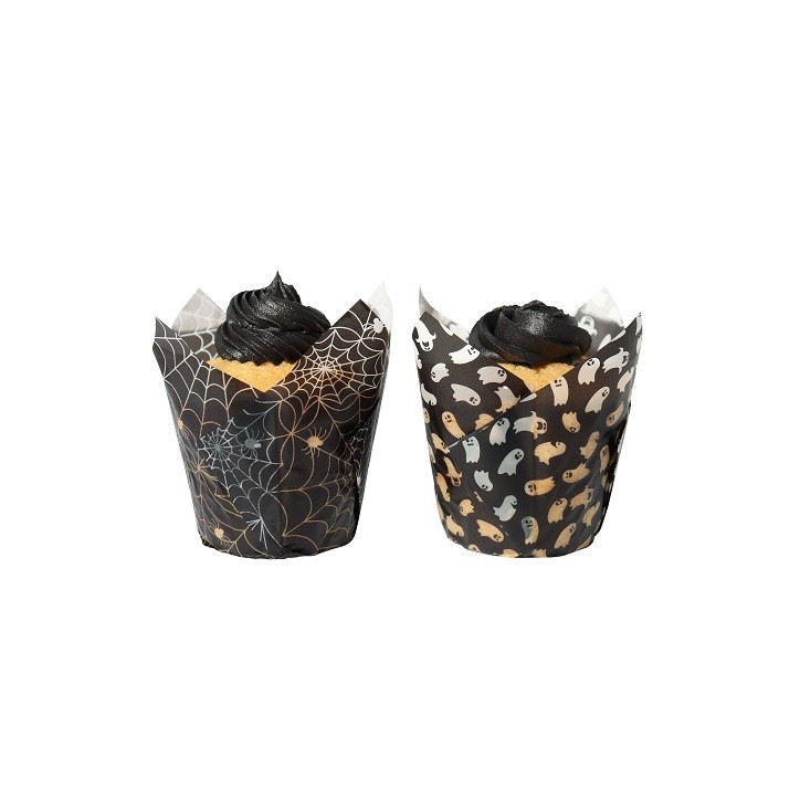 PME Halloween Tulip Muffin Cases - Spooky Night, Set of 24