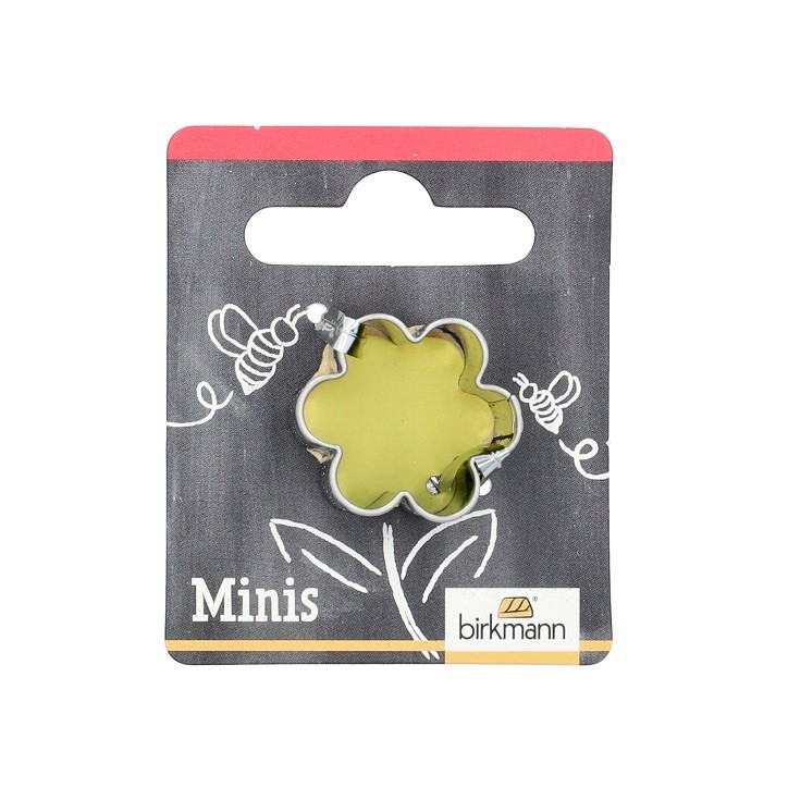 Mini Rosette Cookie Cutter - Stainless Steel 2.3 cm | Birkmann