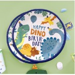 Amscan Dinosaur Birthday Plates, 8 pcs