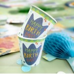 Amscan Dinosaur Birthday Cups, 8 pcs