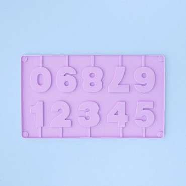 SuperStreusel Silicone Mold Numbers – create your own cake toppers