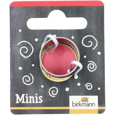 Mini Stainless Steel Circle Cookie Cutter | Versatile for Baking and Bento Box Projects