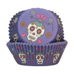 FunCakes Day of the Dead Cupcake Förmchen, 48 Stück