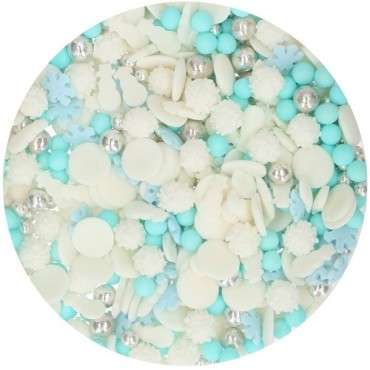 FunCakes Sprinkle Medley Frozen - Winter Cake Decoration 50g