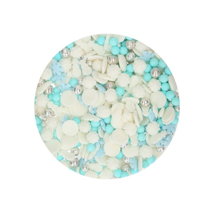 FunCakes Sprinkle Medley Frozen - Winter Cake Decoration 50g