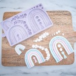 Karen Davies Macrame Rainbow Sugarcraft Mould