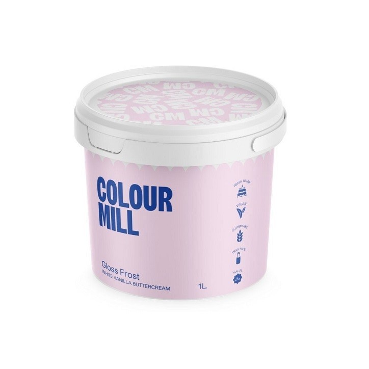 Colour Mill White Buttercream Gloss Frost, 1L – Vegane Buttercreme