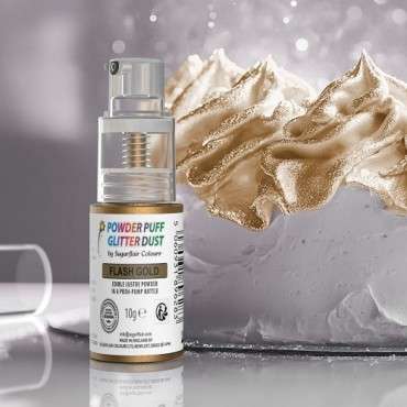 Essbarer Pumpspray Gold - Edler Goldschimmer für Torten und Desserts