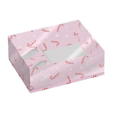 Simply Making Treat & Cupcake Box Zuckerstangen, 2 Stück– Stilvolle Cupcake-Box