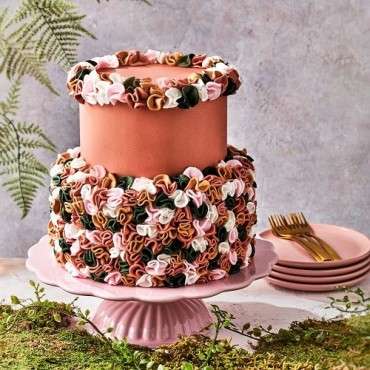 Sugar Paste Set Shimmering Garden - Glittery Fondant for Festive Decor