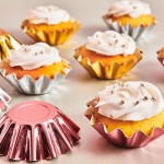 FunCakes Bloom Backförmchen Metallic Rose Gold, 48 Stück