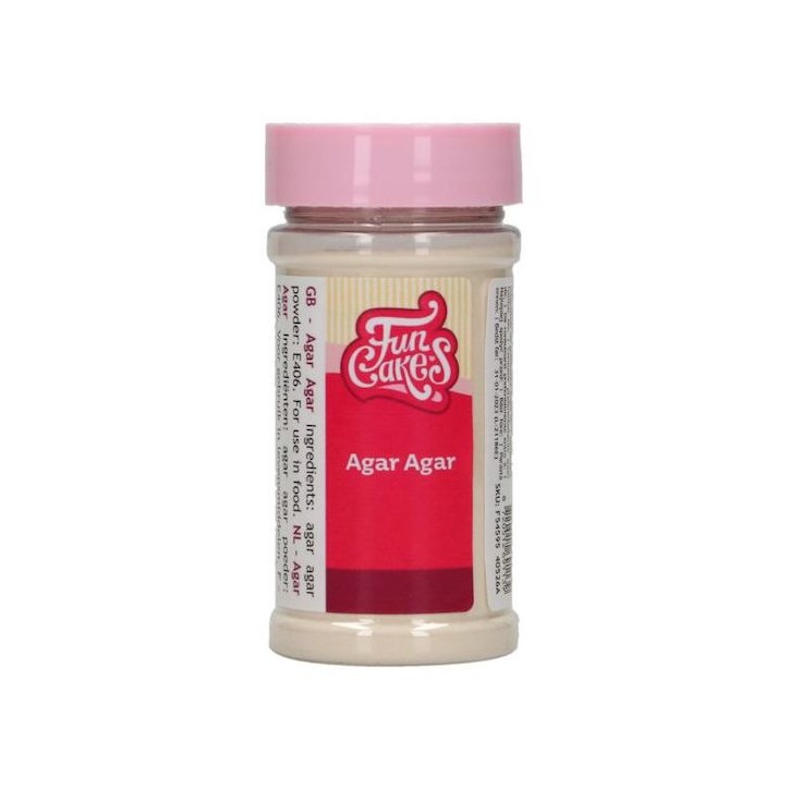 FunCakes Agar Agar – Vegan Gelatin Substitute, Colorless & Tasteless