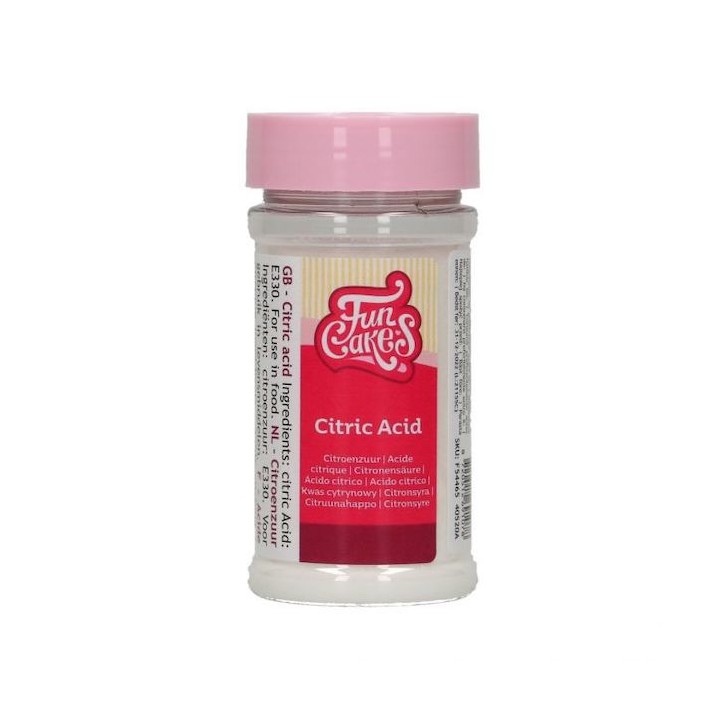 FunCakes Citric Acid 80g – Perfect for Candies, Jellies & Jams