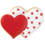 Birkmann 2 Hearts Cookie Cutter, 6.5cm