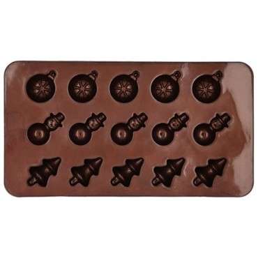 Christmas Chocolate Mould 2-piece – Make Your Own Christmas Pralines