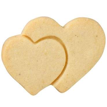 Heart Cookie Cutter - 2 Heart Cookie Cutter - Double Heart Cookie Cutter