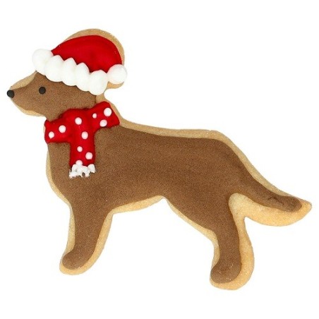 Christmas Retriever Cookie Cutter Perfect dog cookie for Xmas Cookies