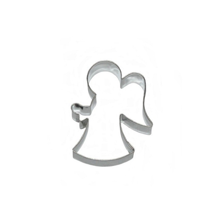 Angel Cookie Cutter Stainless Steel – Festive Christmas Cookies