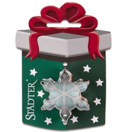 Städter Snow Crystal Cookie Cutter on Blister - Bake winter Cookies