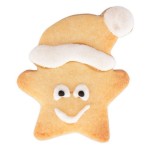 Städter Star with Hat Cookie Cutter with imprint on Blister, 5.5cm