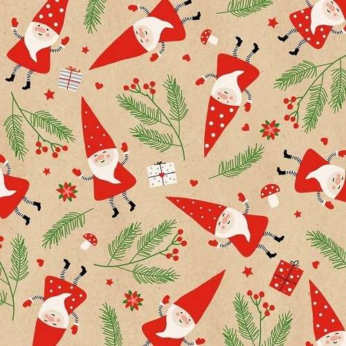 By Nature Napkins Gnomes, 20 pcs