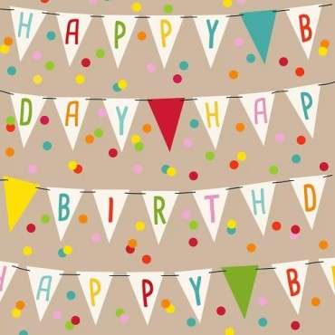 Partytime Pennant Napkins – Perfect for Birthday Celebrations 🎉