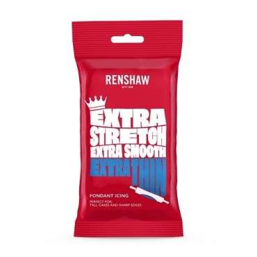 Renshaw Extra Fondant Blue 250g – Vegan, Kosher & Halal Certified 🎂🌈