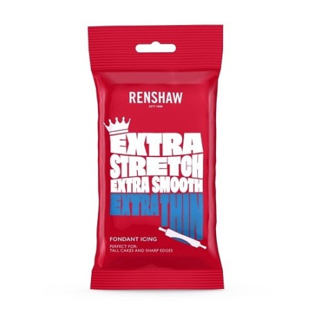 Renshaw Extra Fondant Blau 250g – Vegan, Koscher & Halal Zertifiziert