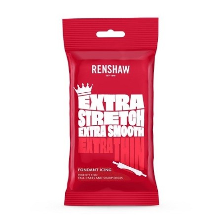 Renshaw Extra Fondant Rot 250g – Vegan, Koscher & Halal Zertifiziert 🎂🔴